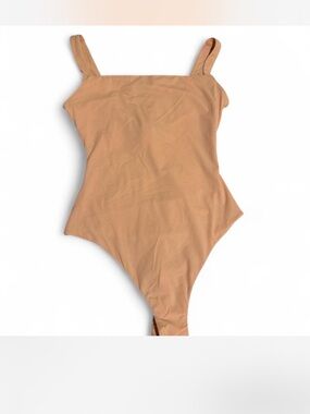 SKIMS Nude/Tan Square Neck Bodysuit
